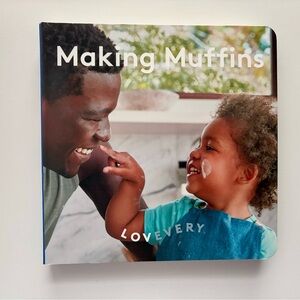 Lovevery “Making Muffins” board book from Helper Play Kit (months 25-27)